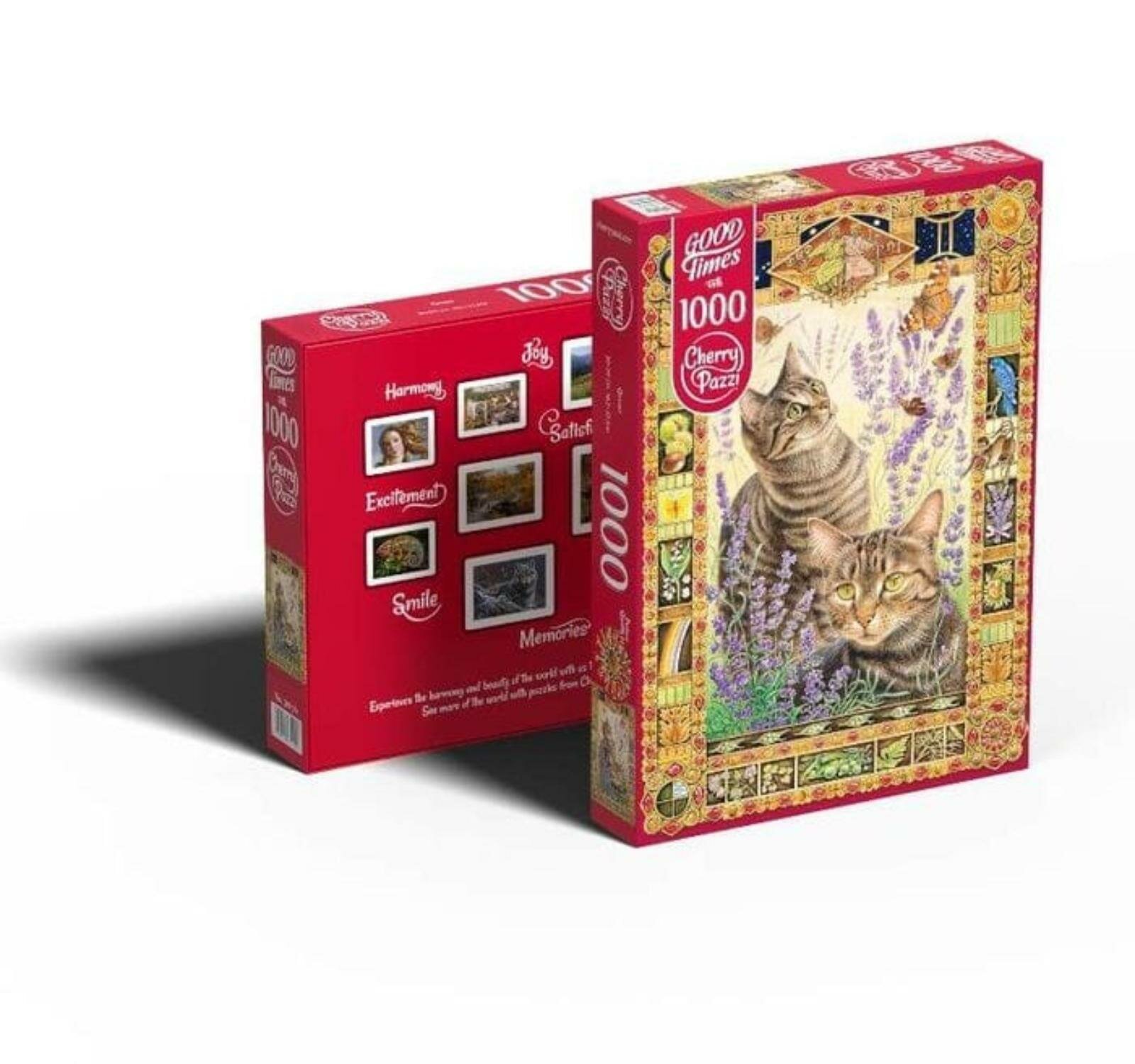 Пазл для взрослых Cherry Pazzi 1000 деталей, элементов: Близнецы — фото 1