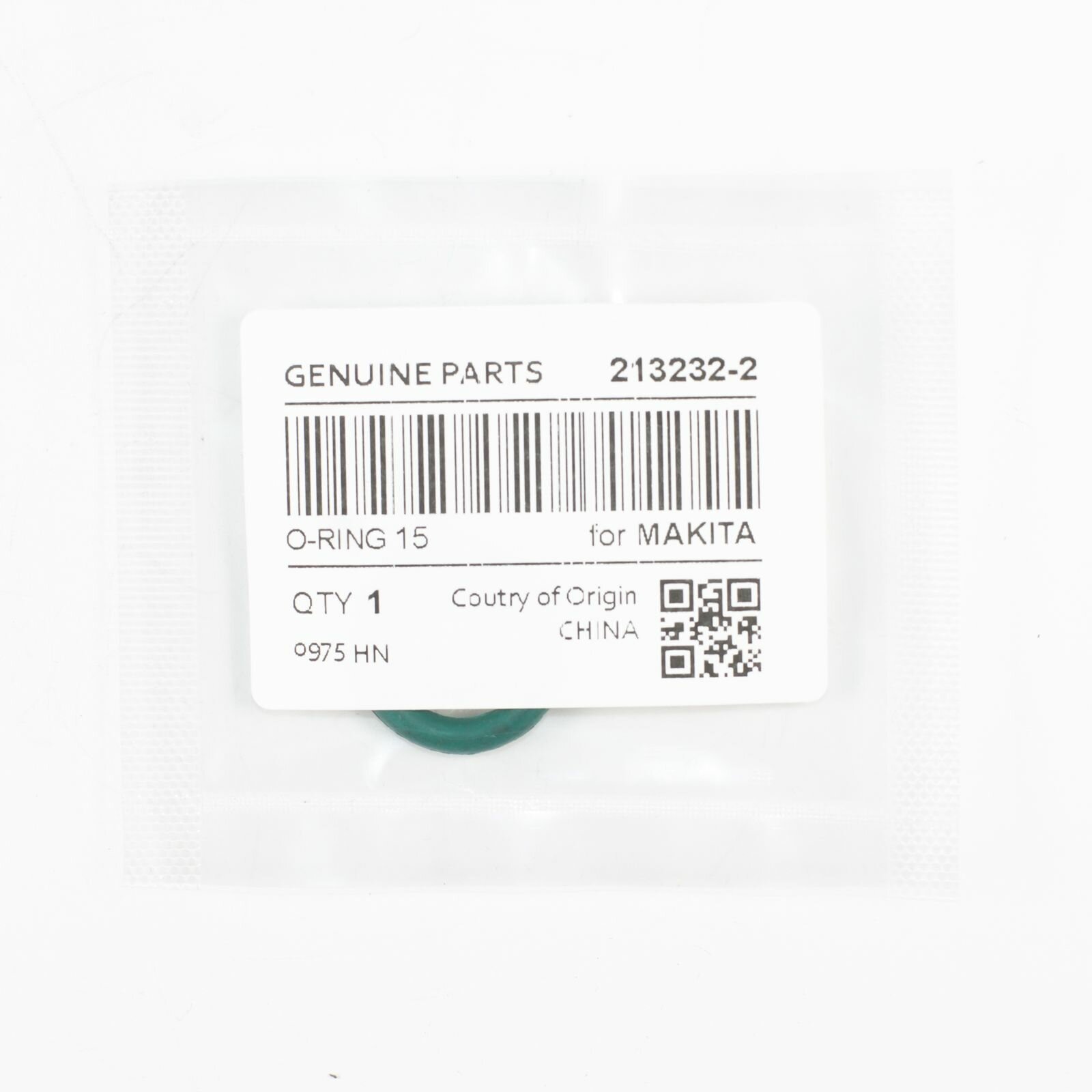 фото Кольцо O - 15 mm 213232-2 резиновое для перфоратора Makita