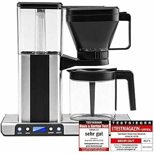 Кофемашина GASTROBACK Design Brew с усовершенствованным фильтром и системой прямого заваривания для идеальной температуры заваривания и быстрого заваривания машина с фильтром Design и таймером 3736800₽