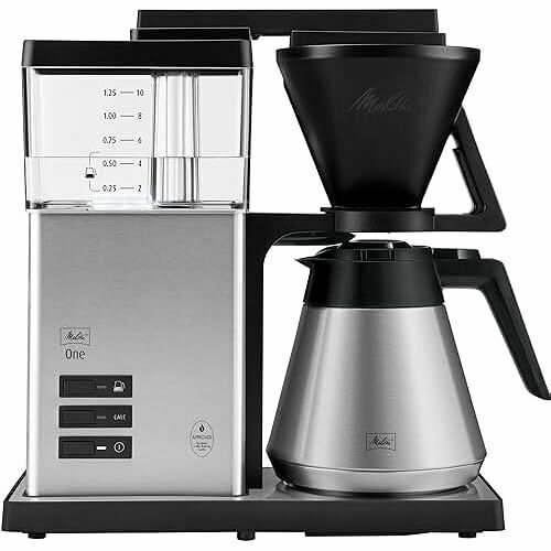 Капельная кофеварка Melitta One Therm из нержавеющей стали 23089₽