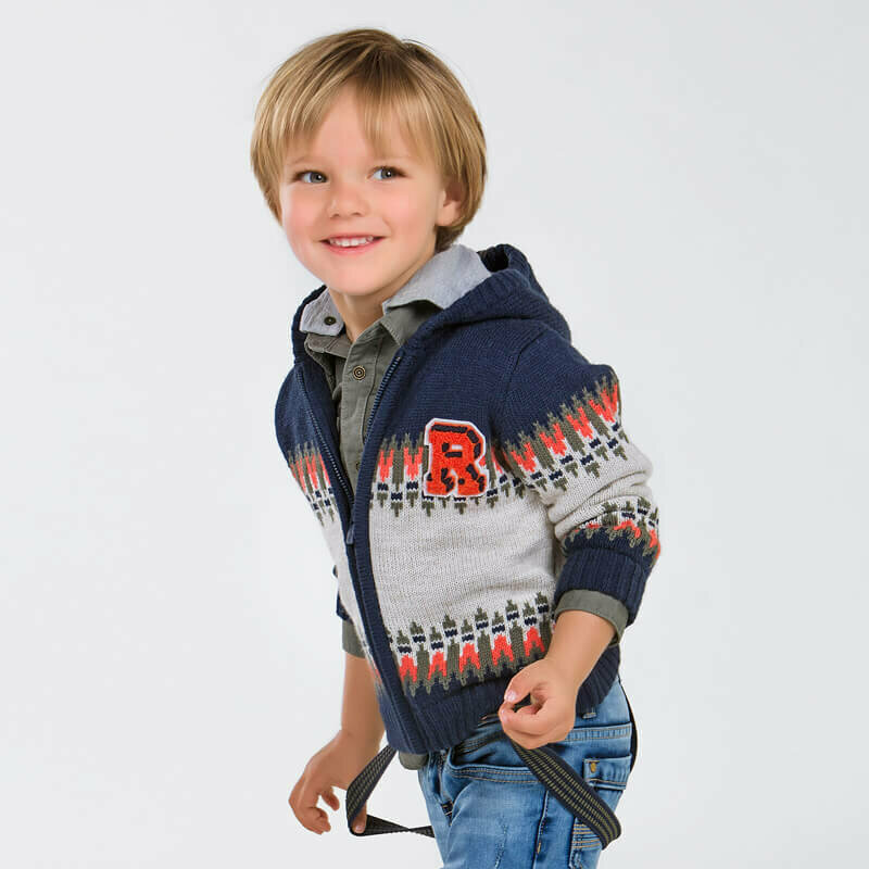 Кардиган Mayoral размер 7 синий