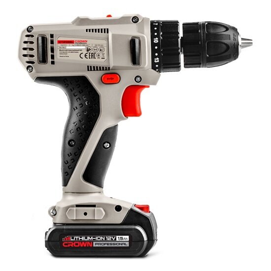 Дрель-шуруповерт аккумуляторная Crown Professional CROWN CT21055L-1.5 BMC — фото 1