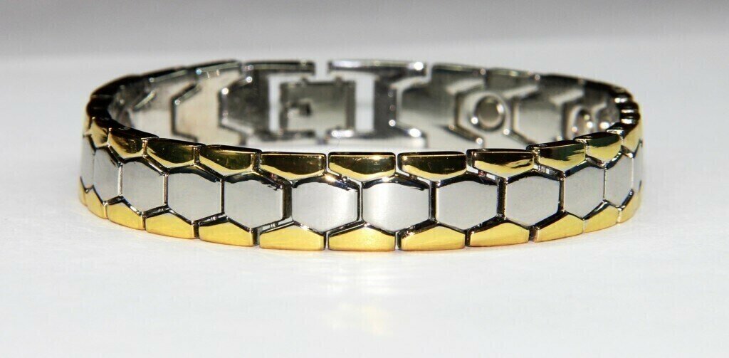 Магнитный металлический браслет женский ММБ08 BIOMAG - биомаг - BIOMAGNETIC