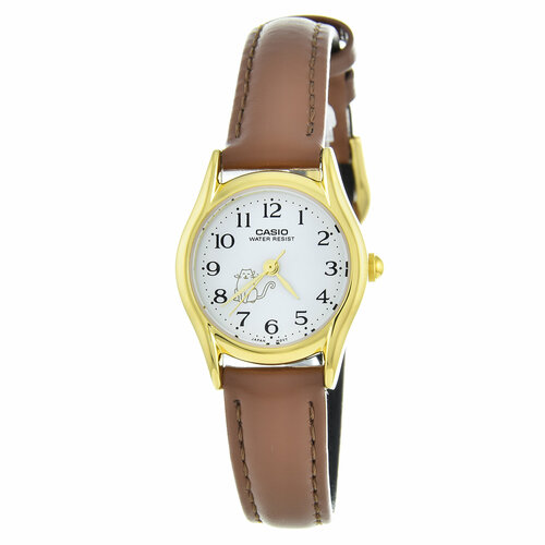 фото Наручные часы casio классика, золотистый