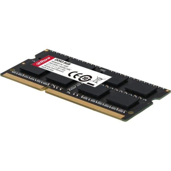 Оперативная память SODIMM DDR3 Dahua 8Gb 1600MHz PC-12800 CL11 1.35V (DHI-DDR-C160S8G16)