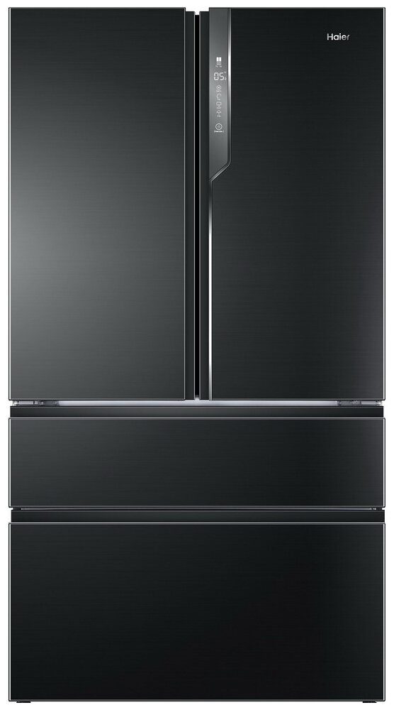 Многокамерный холодильник Haier HB 25 FSNAAA RU black inox