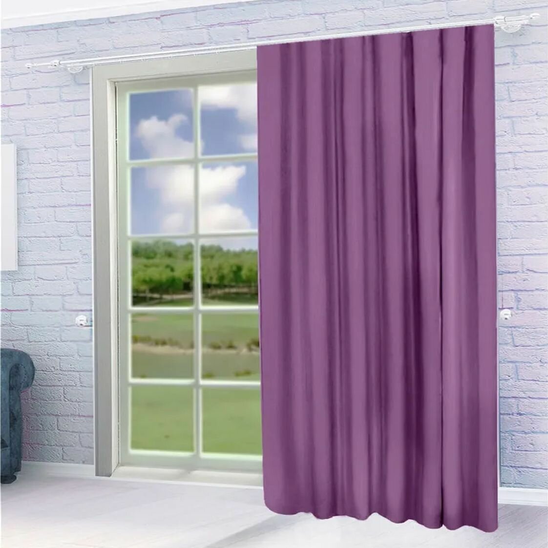 Штора гостиная Blackout 200х270см 1шт