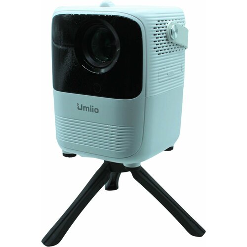Портативный проектор Umiio A008 Wi-F i Android TV белый 6538₽