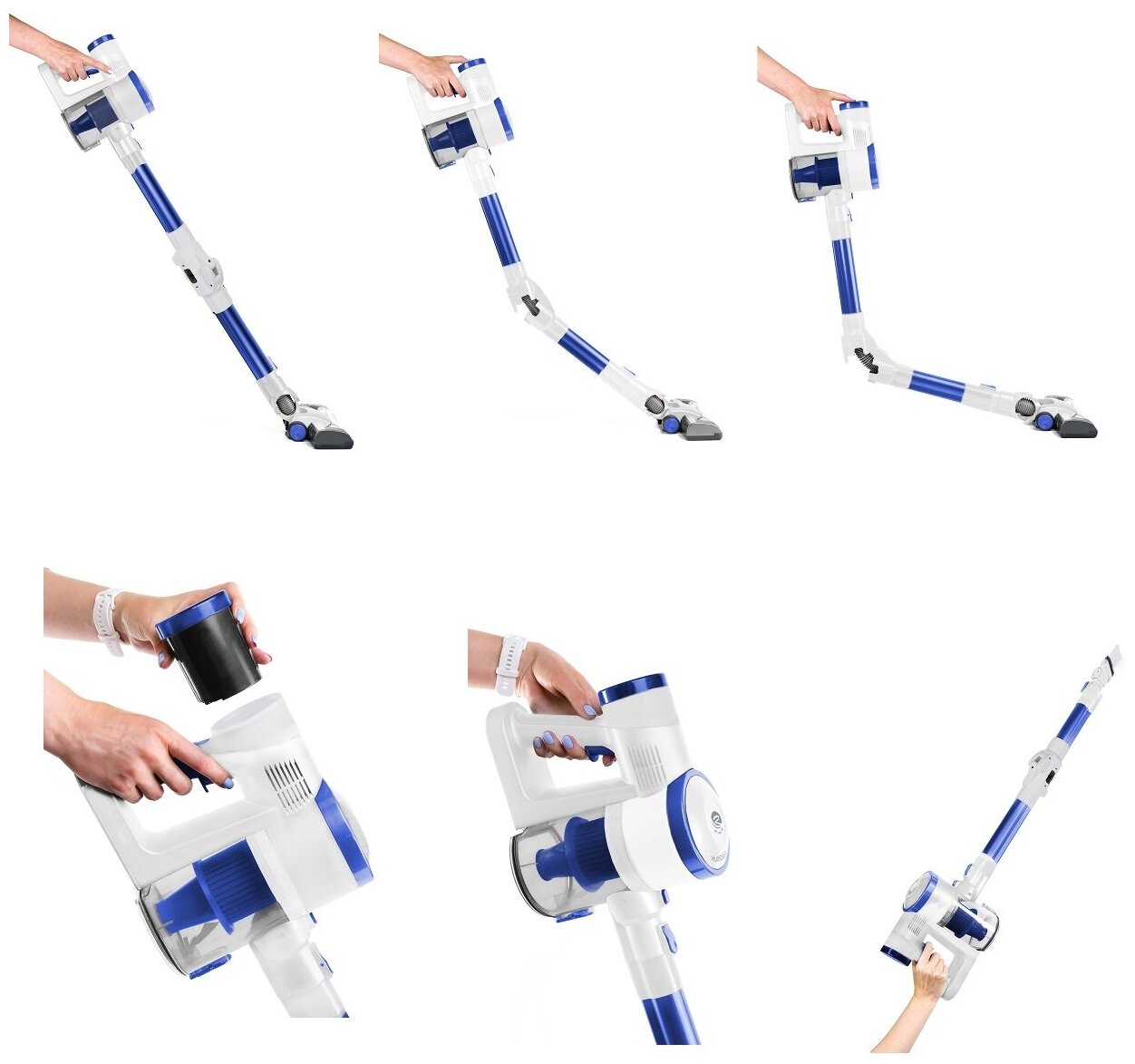 Ручной пылесос (handstick) REMEZAIR MultiClick RMVC-501, 140Вт
