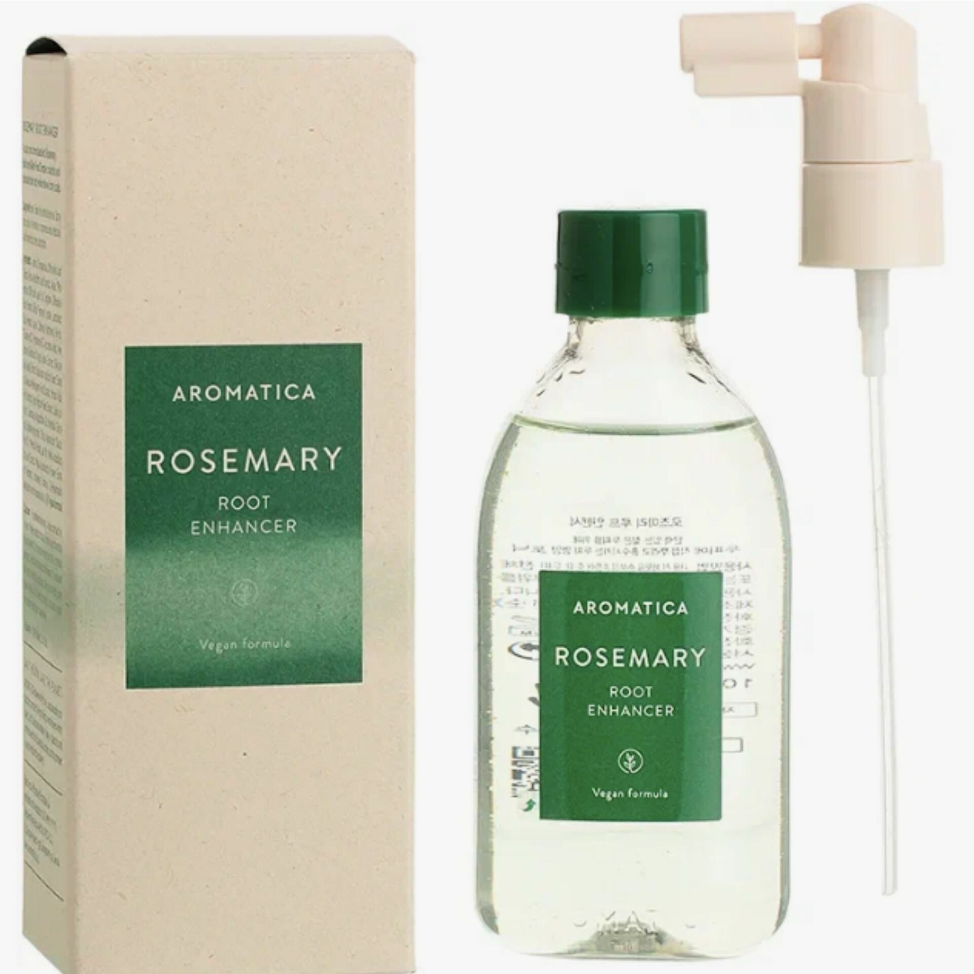 Картинки Тоник с розмарином для роста волос и укрепления корней Rosemary Root Enhancer AROMATICA. От выпадения волос.