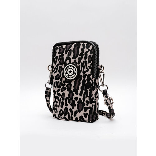 Сумка мессенджер Ruscelli, фактура матовая, гладкая, тиснение, розовый