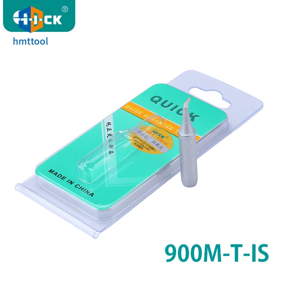 Изображение Наконечники паяльника QUICK 900M-T- I/K/IS/SK, набор бессвинцовых наконечников для паяльной станции 936 936A, 900M-T-K