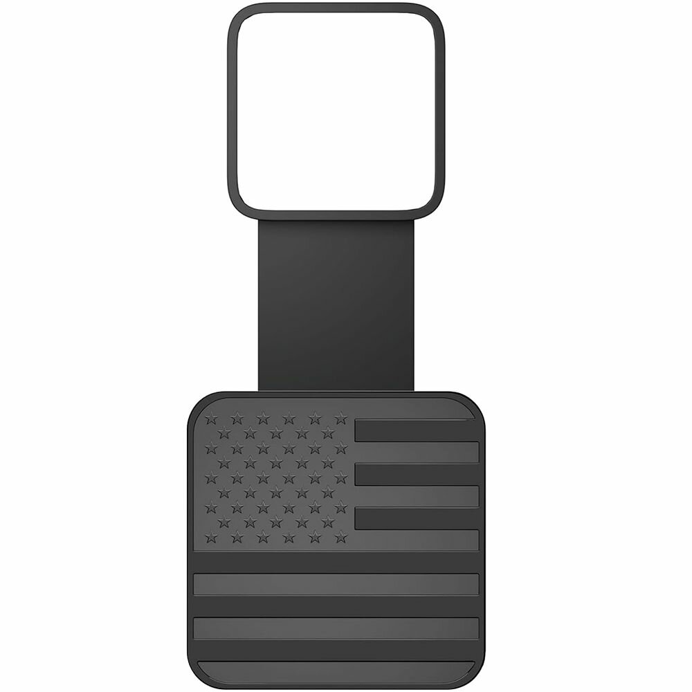 Крышка для фаркопа 2 дюйма с резиновым чехлом для фаркопа с американским флагом
