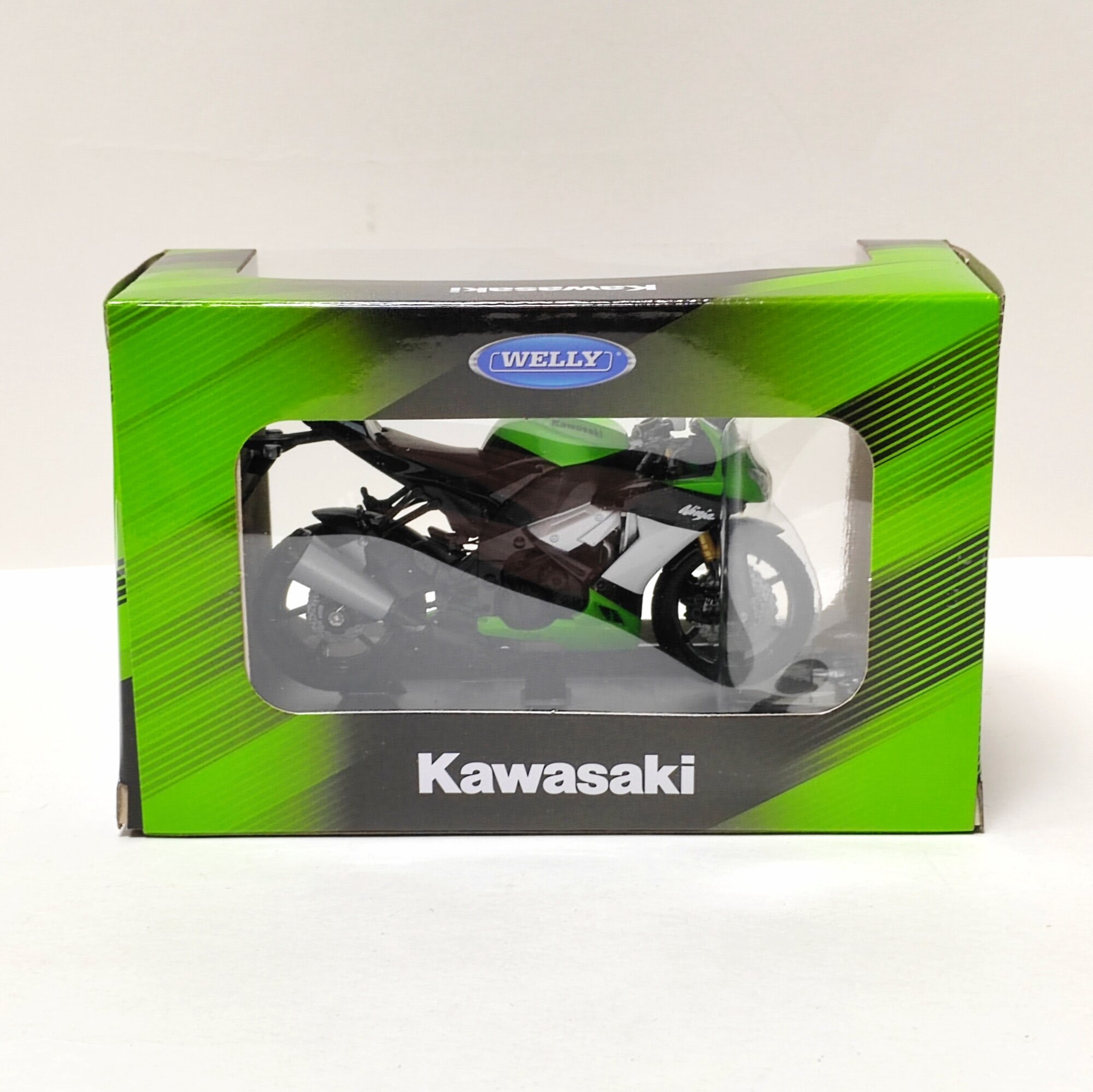 WELLY 1:18 Kawasaki Ninja 2021 Ninja Zx10-R металлическая модель