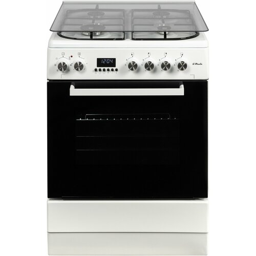 Газовая плита 60 см Газ-контроль Электрическая духовка 50-300 С Конвекция Разморозка il Monte FO-GE6031 5232200₽