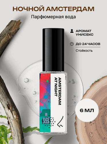 Изображение товара Библиотека ароматов Ночной Амстердам Парфюмерная вода 6 мл