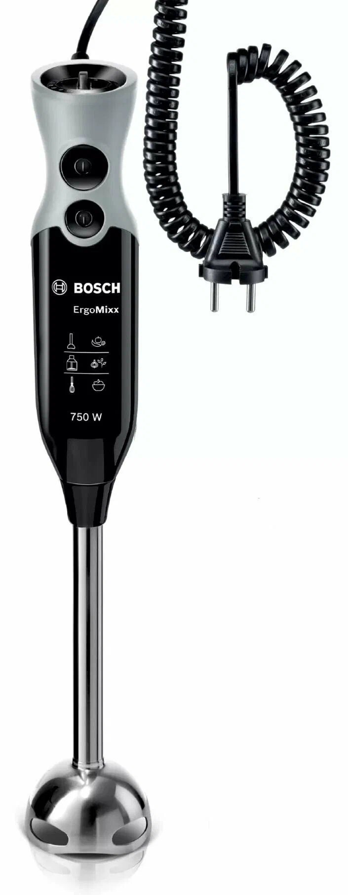 Блендер Bosch MSM 67170 мощность 750Вт 12 скоростей защита от перегрузки