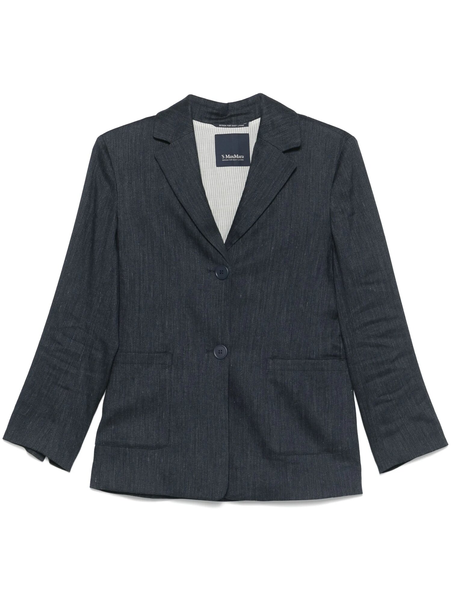 Пиджак Max Mara Derna, размер 42 IT, cиний
