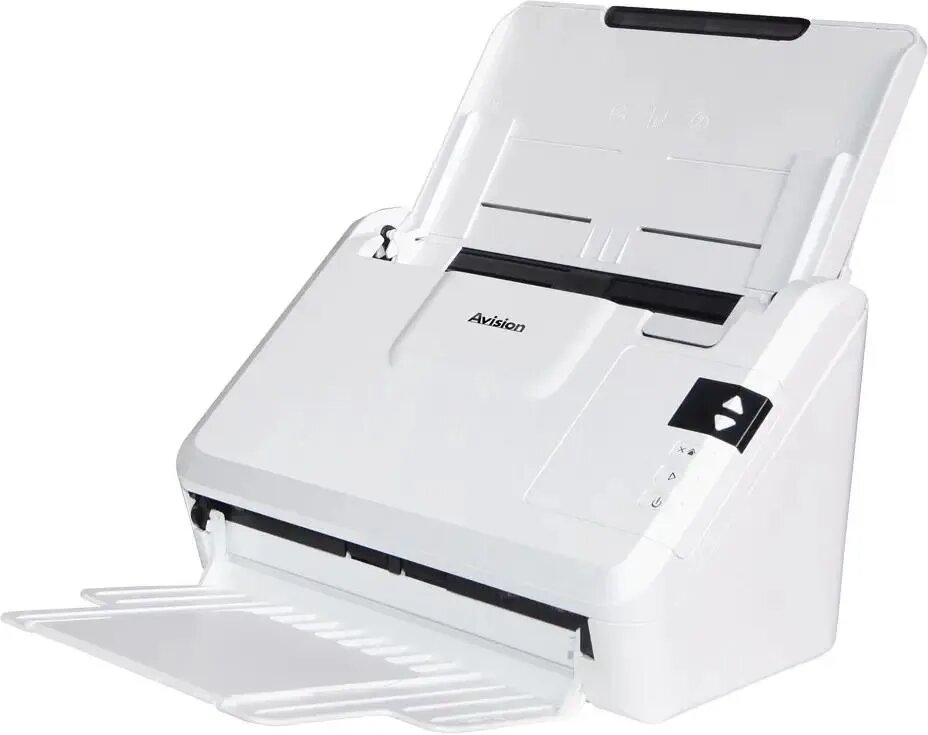 Сканер документов Avision AV332, двухсторонняя автоподача, А4, USB, белый