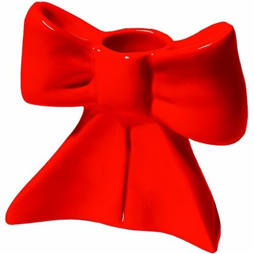 Подсвечник Doiy Bow 8 см красный DYCAHBOWS 1050₽