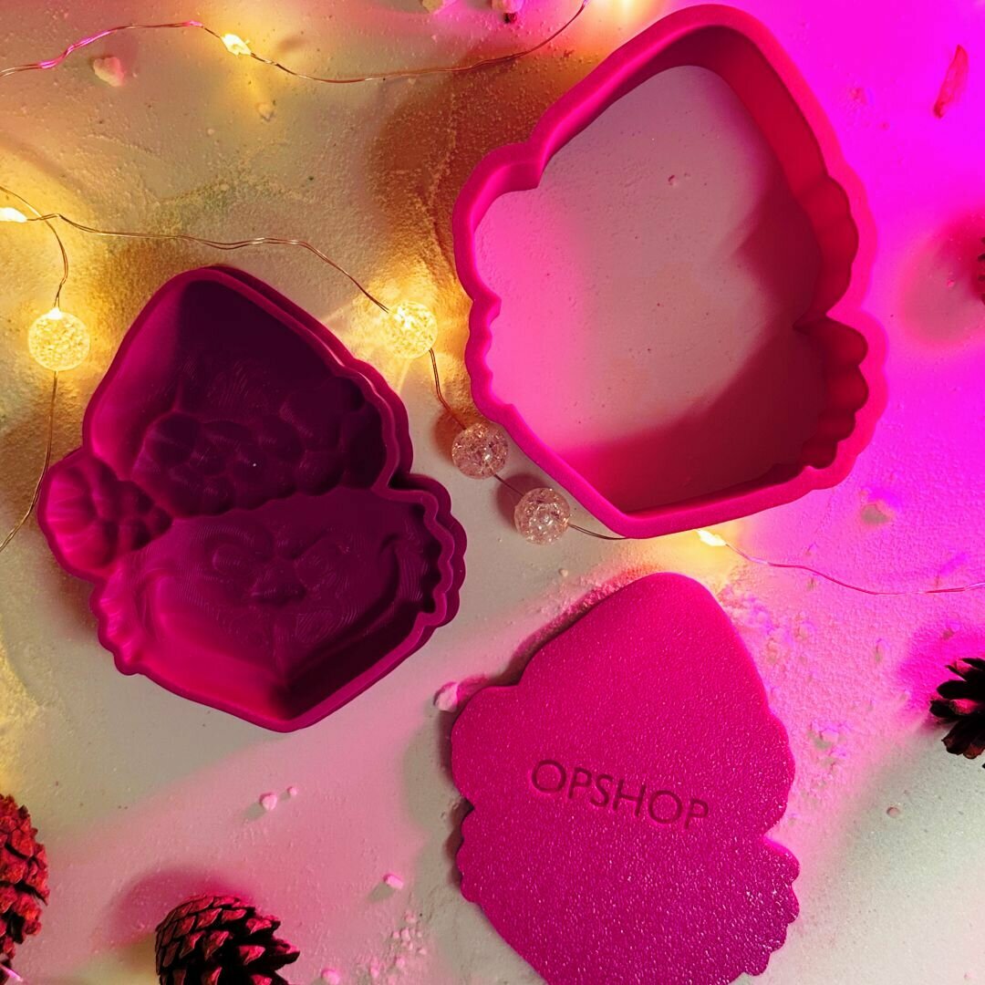 Новогодняя 3D форма для бомбочек Гринч — фото 1