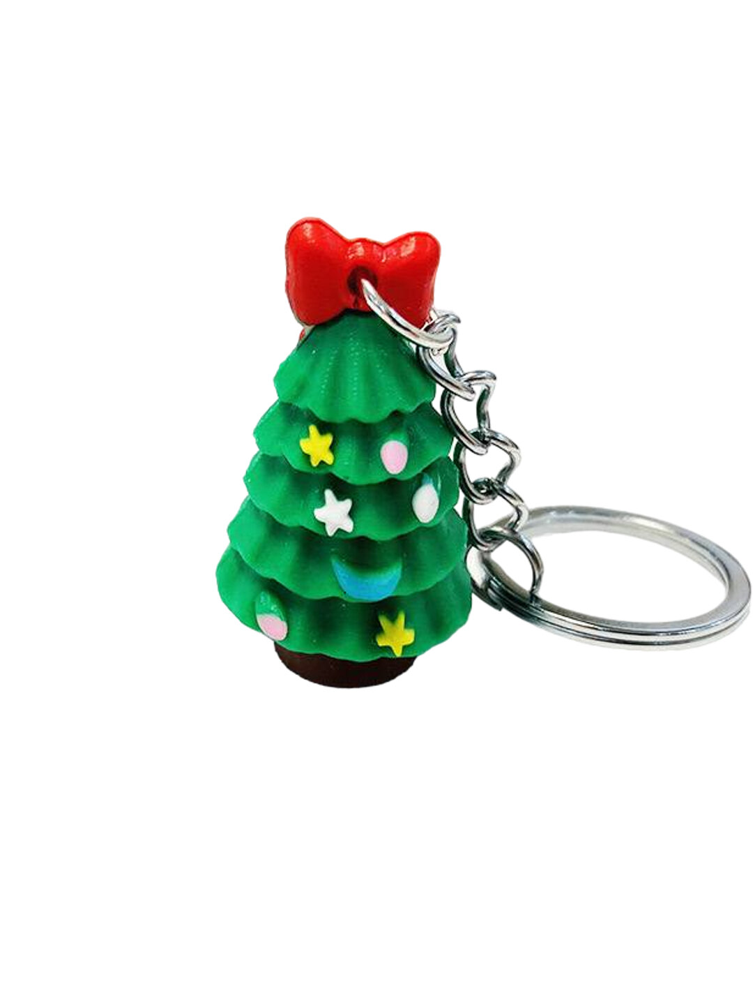 Брелок "Новый год" отличный подарок, силиконовый, новогодний, 1 шт