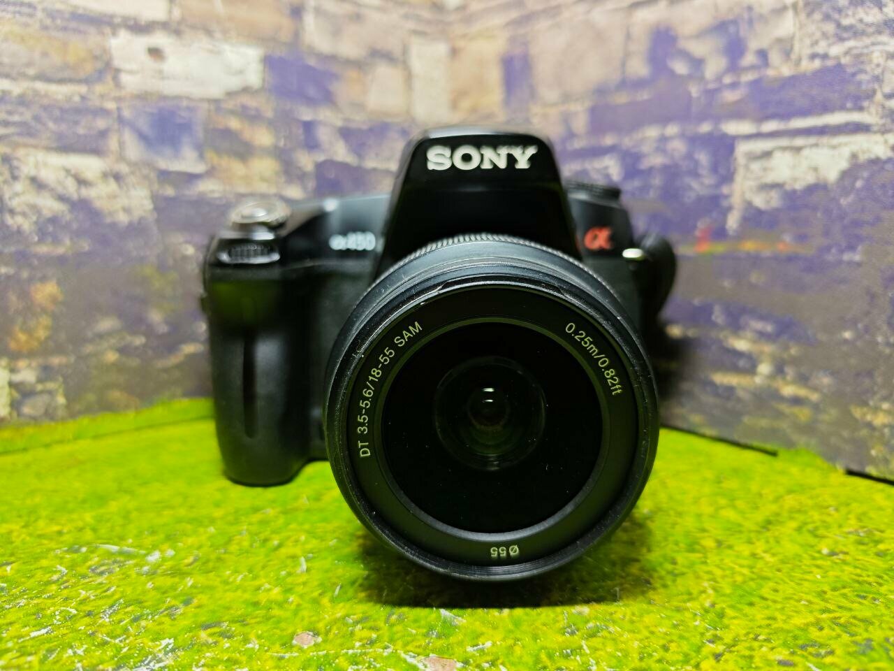 Зеркальный фотоаппарат Sony A450 18-55 mm