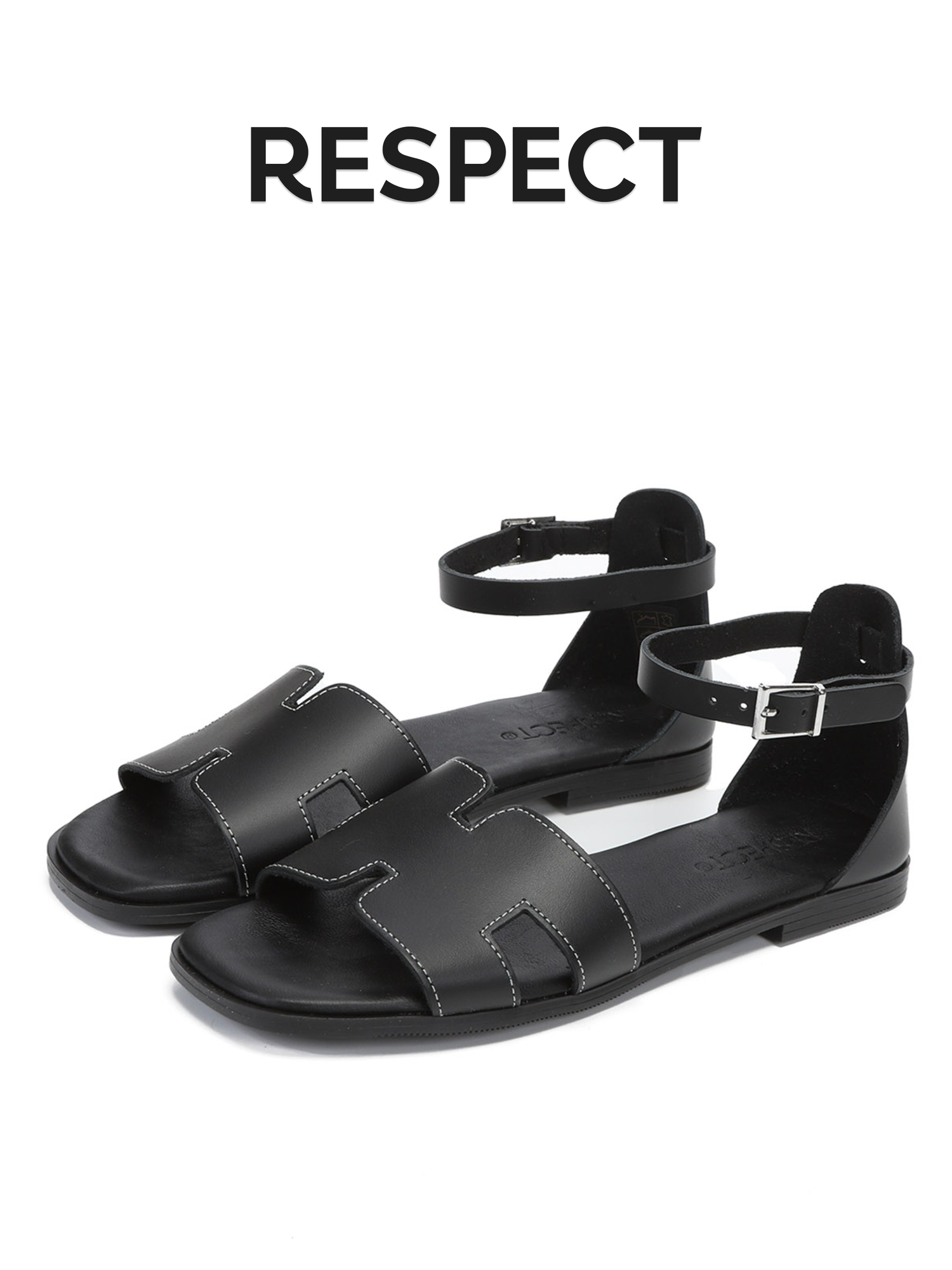 Сандалии Respect Respect, размер 38, черный