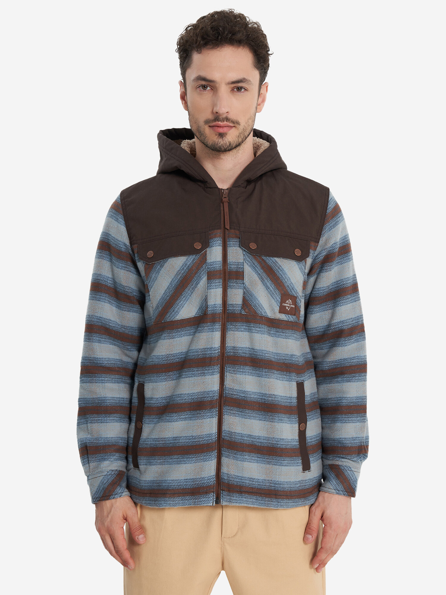 Рубашка CORDILLERO, размер 44-46, синий — фото 1