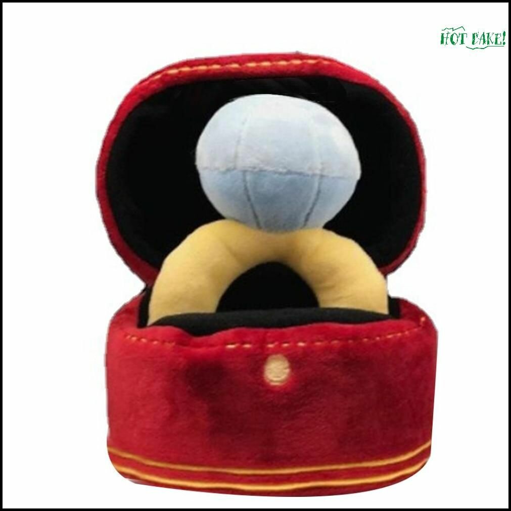 Коробка с кольцом Плюшевая игрушка Love Case Pet Chew Toy -hj
