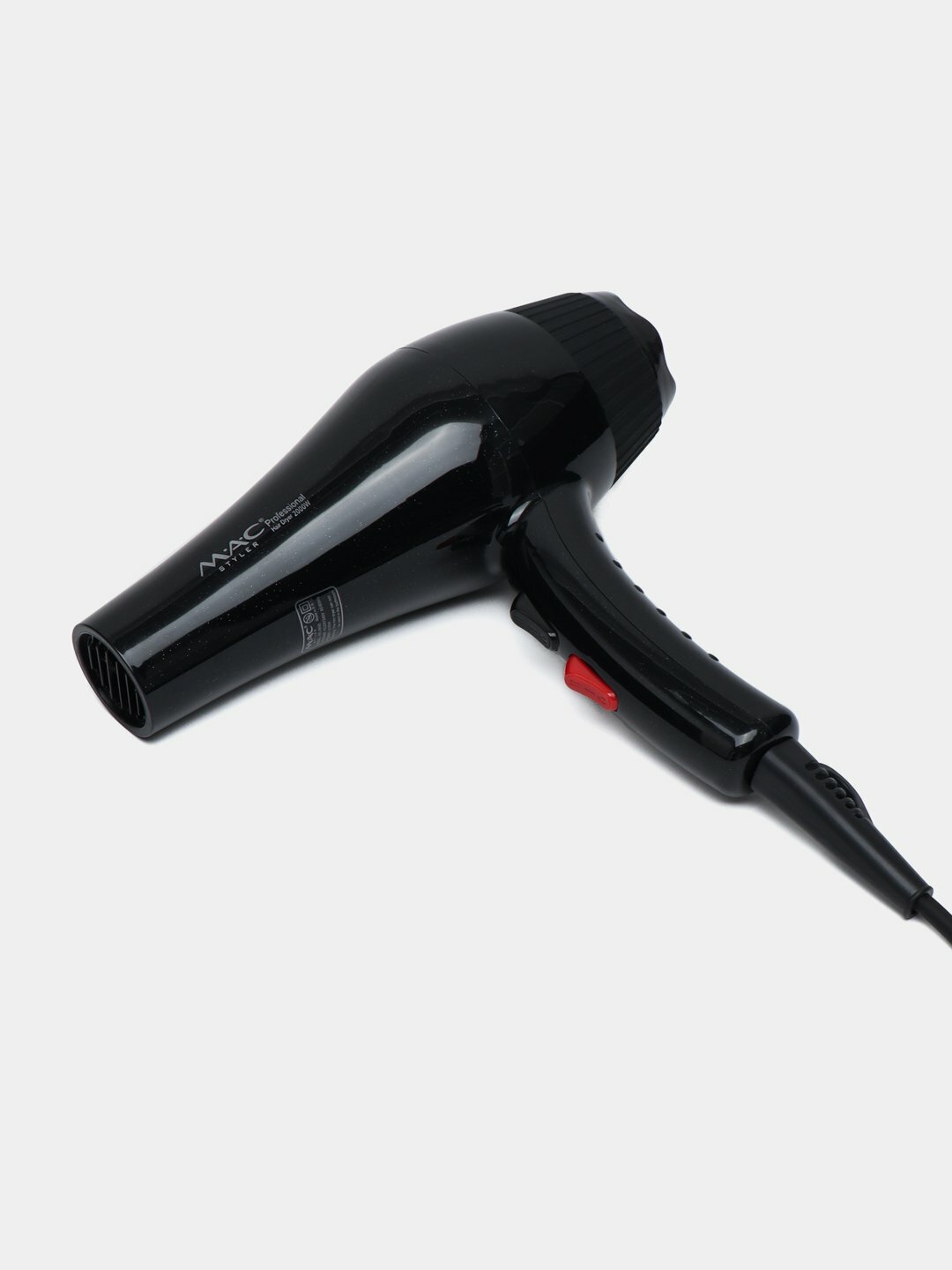 Фен MAC Styler MC-6655, 1000Вт, вращающийся шнур, с насадкой-расческой