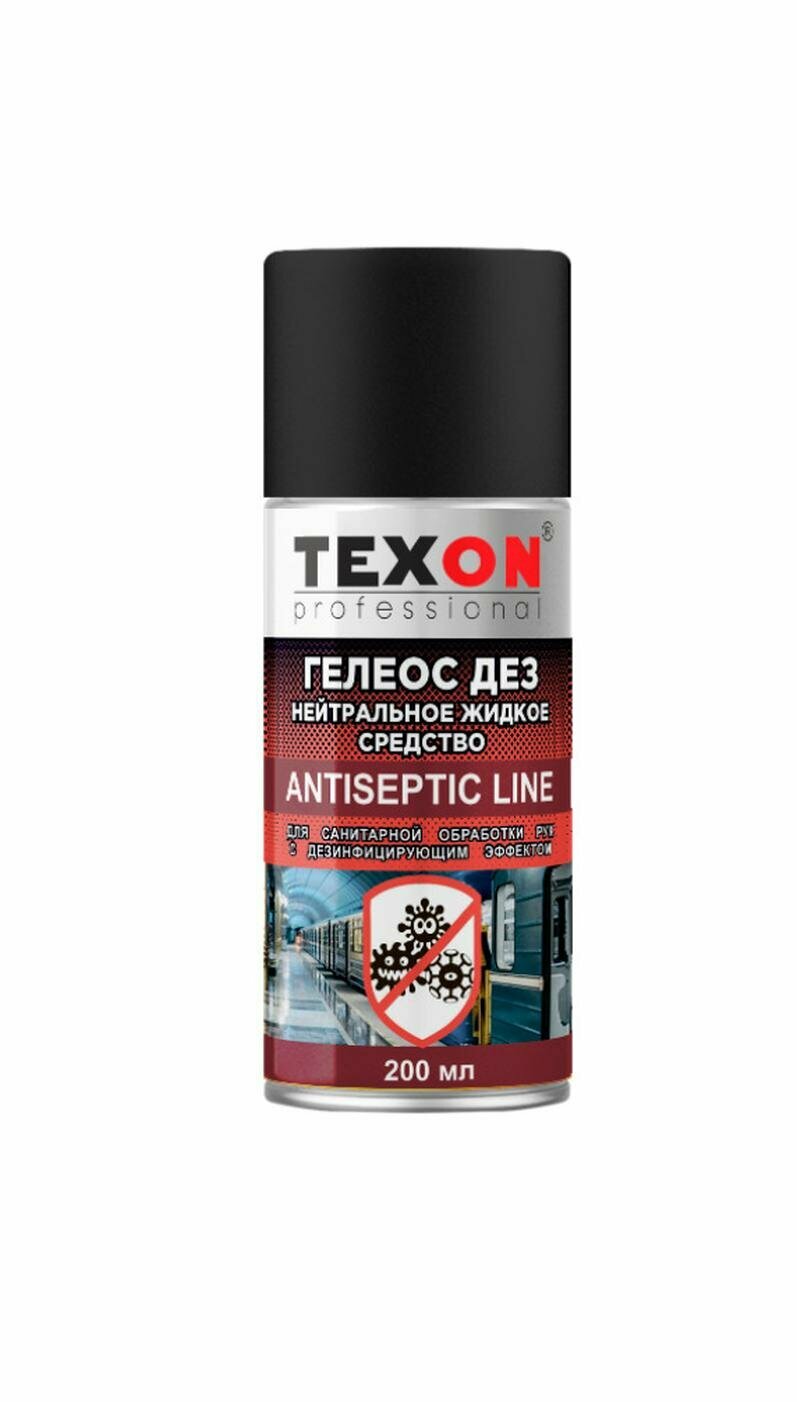 Антисептический аэрозоль TEXON Гелеос Дез для рук 200 мл 1 шт
