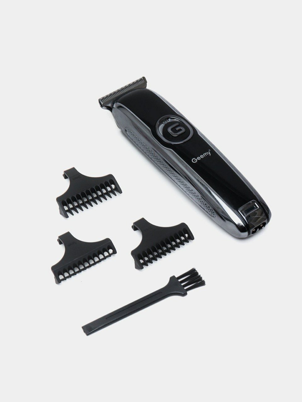 Машинка для стрижки Geemy GM-6736, влажное и сухое бритье, 4 бреющих элемента — фото 1