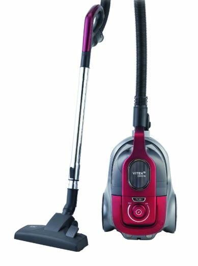 Пылесос VITEK VT-CV3113 красный/серый
