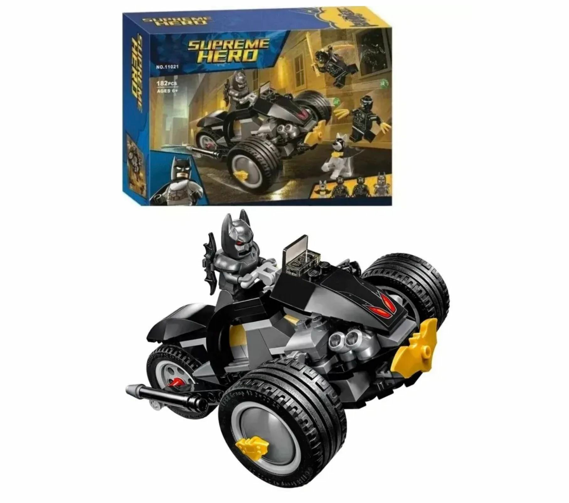 Конструктор 11021 "Нападение когтей", 182 детали