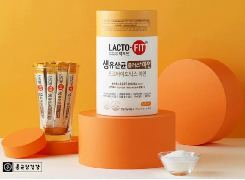 LACTO-FIT Plus + Zinc, 120гр, 60шт.