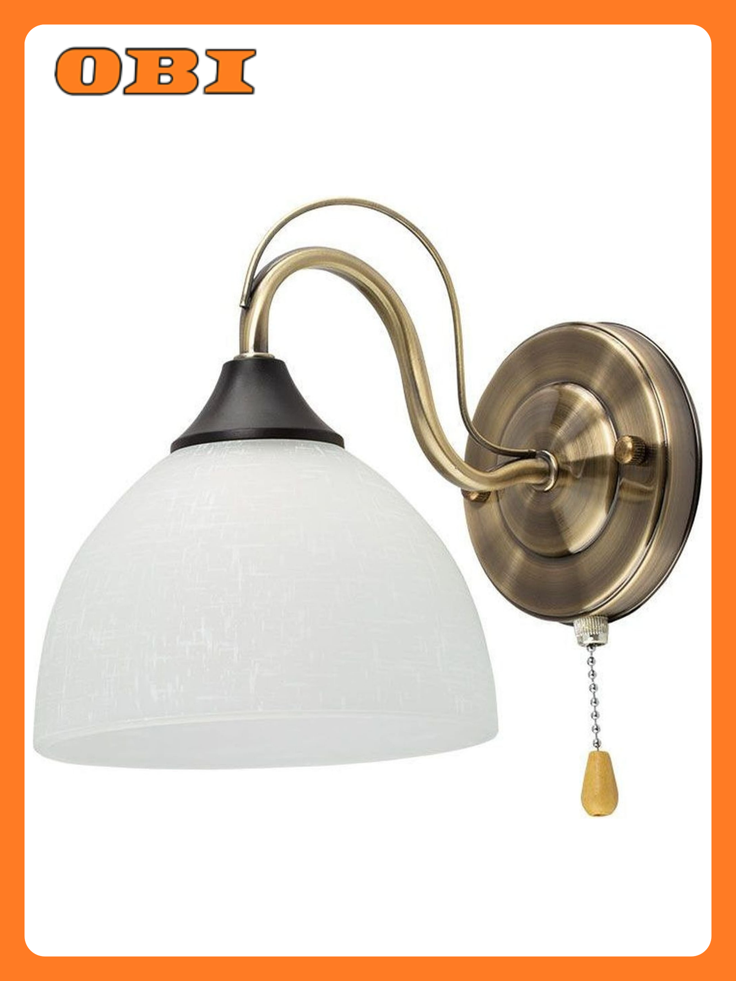 Бра MW-Light De City Олимп E27 60 Вт стекло металл античная бронза