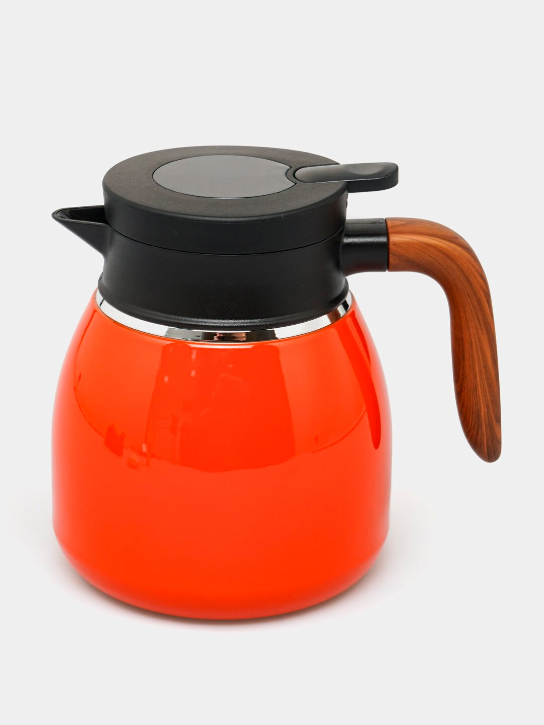 Термос 1,1 л, сохранение тепла 12 ч - Оранжевый,1|LITR