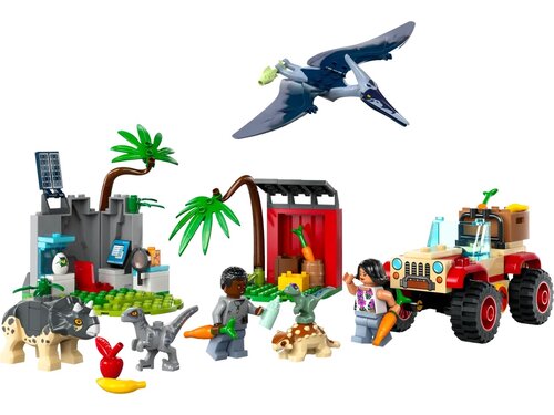 Конструктор LEGO Jurassic World 76963 Центр спасения детенышей динозавров, 139 дет.