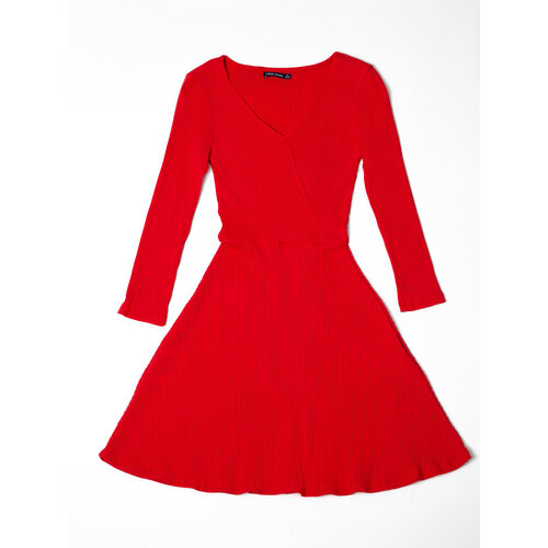 Платье Bershka, размер S, красный платье bershka 42 размер