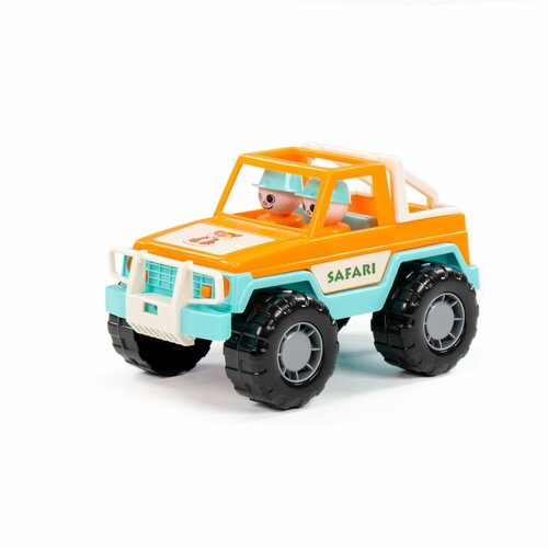Полесье Автомобиль-джип «Сафари», цвет оранжевый автомобиль джип полесье сафари цвет микс