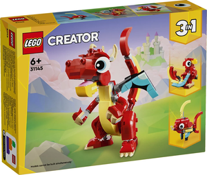 Конструктор LEGO Creator 31145 Красный дракон 3 в 1, 149 дет.