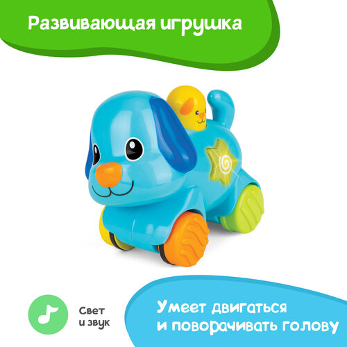 Развивающая игрушка Winfun Собака, звуковые и световые эффекты, учимся и играем