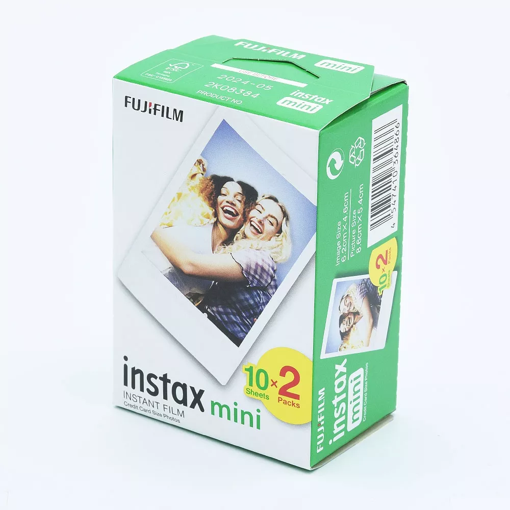 Фотопленка Fujifilm Instax mini 20 шт в упаковке, два картриджа