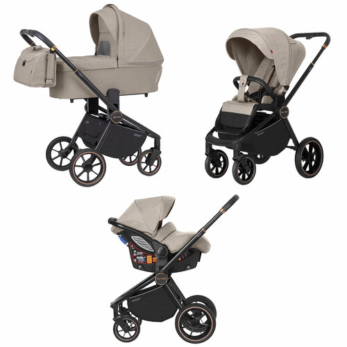 фото Коляска carrello epica 3в1 crl-8511/1 almond beige