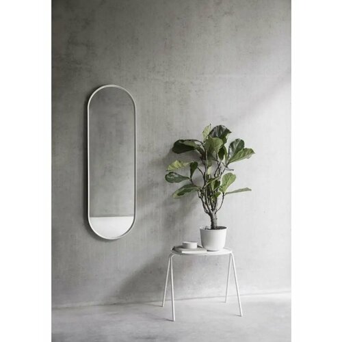 Зеркало овальное в раме 40х100 см