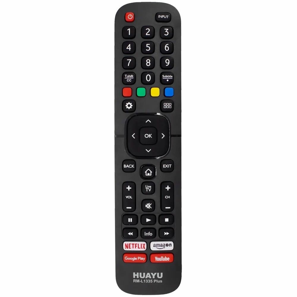 Пульт универсальный для всех телевизоров HISENSE/DEXP/DNS HUAYU RM-L1335 Plus