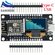 Макетная плата NodeMCU ESP8266 с 0,96-дюймовым OLED-дисплеем, модулем драйвера C...