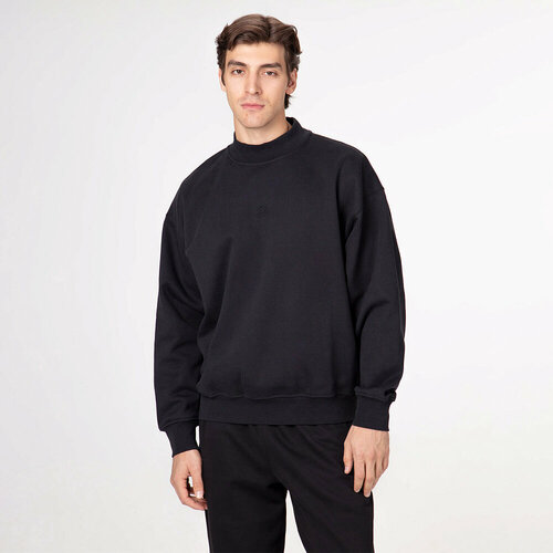 фото Свитшот streetbeat crew hight neck fleece, 1 шт., размер l, , черный 1