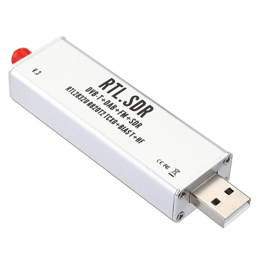 RTL-SDR Блог RTL SDR V3 1PPM SMA RTLSDR Программно Определяемая Антенна радиоприемника — фото 1